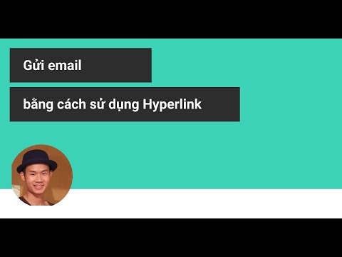 Gửi email trong Excel bằng hàm Hyperlink