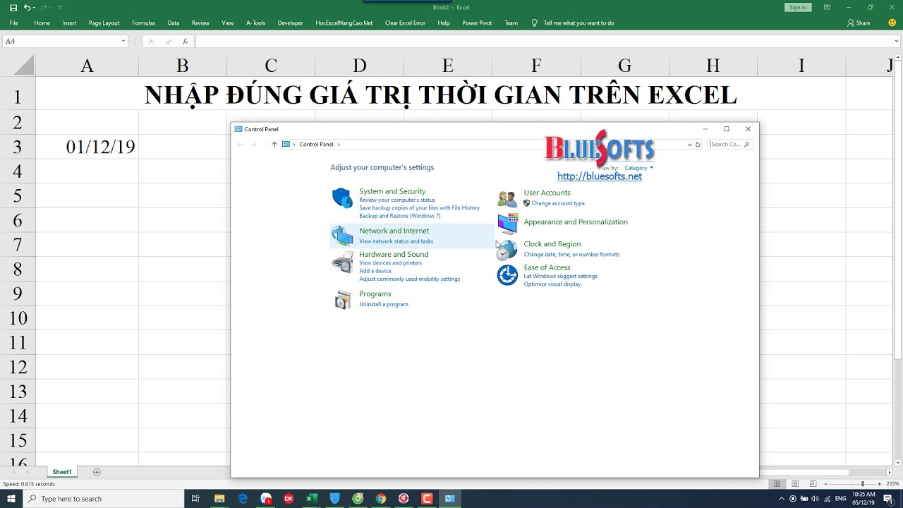 Hướng dẫn thiết lập định dạng thời gian windows trong control panel